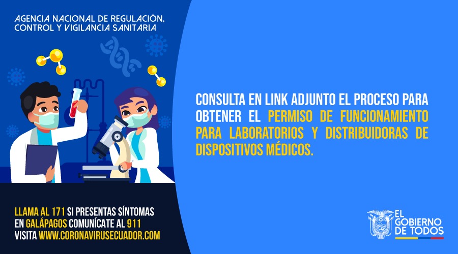 Arcsa_Ec's tweet photo. #ActivadosPorLaSalud | Conoce cómo obtener el permiso de funcionamiento para laboratorios y distribuidoras de dispositivos médicos. #JuntosEcuador

Descarga la normativa vigente en el enlace ►https://t.co/7kvV24XAu3 https://t.co/hd3IOYfYF3