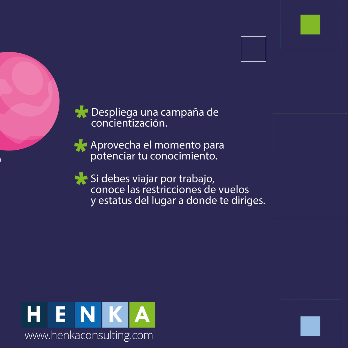 HenkaConsulting's tweet photo. #EstamosContigo: 10 recomendaciones que nos permitirán garantizar la continuidad operativa de la empresa y mantener la productividad en tiempos difíciles. 

Nota completa en: https://t.co/xvs6gq93qF https://t.co/Q4j34GmX01