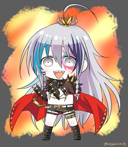 星輝子 「マッシュメタルちゃん!!??? 」|ちぎょ🐟のイラスト