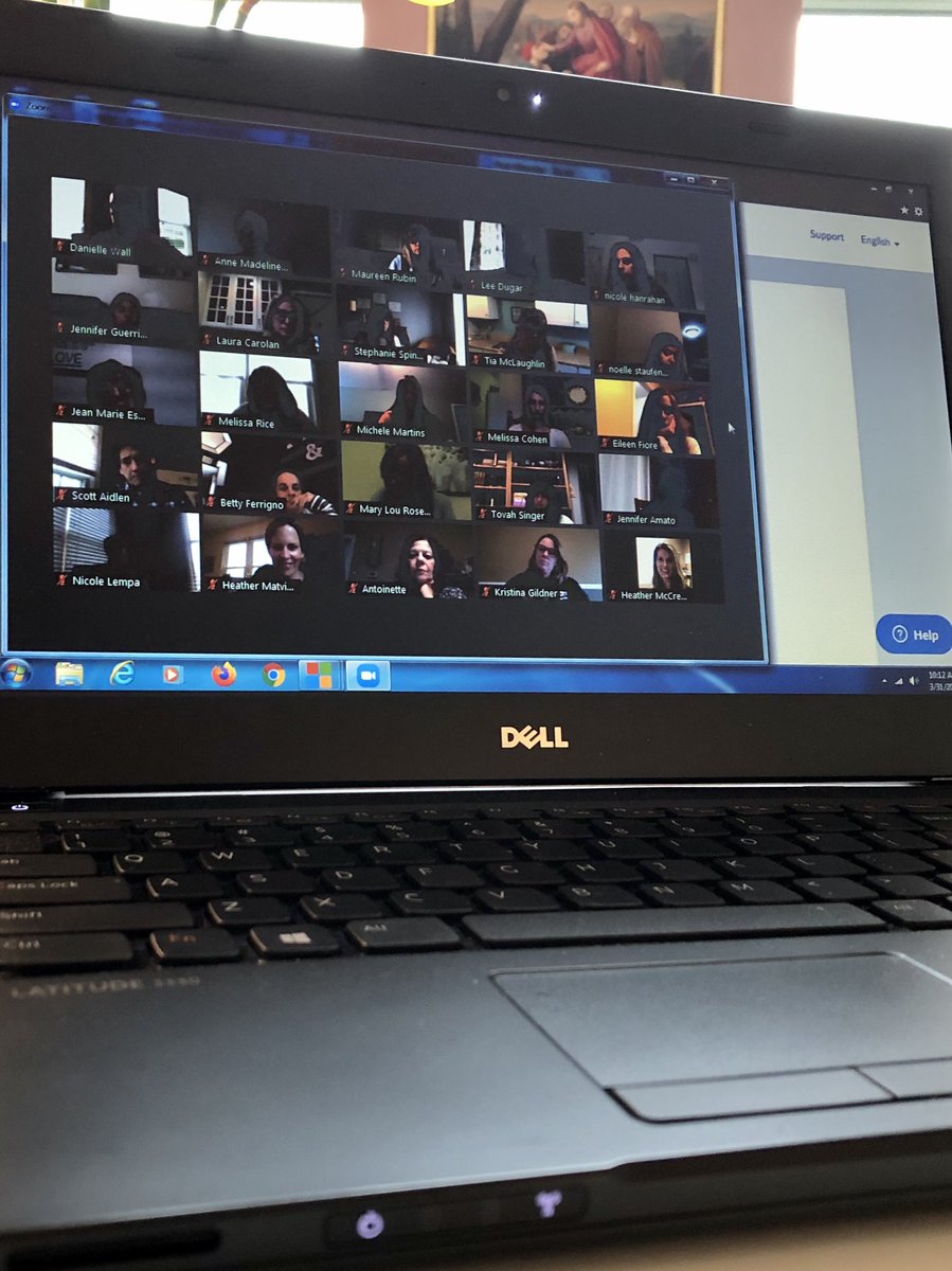 gkestank's tweet photo. Another great All Teams Pupil Services Zoom Meeting today..staying connected is so important @HowellTwpK8 #BeWell #WeGotThis https://t.co/UFxzcaZWbX