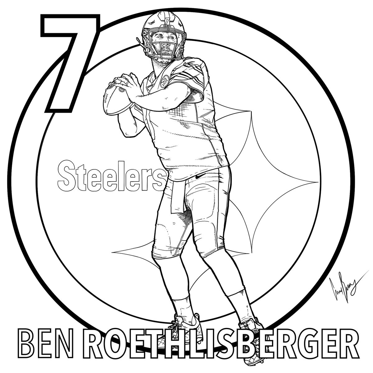 Pittsburgh Steelers On Twitter It S Nationalcrayonday Seems Like A Perfect Day To Give Steelersnation Some Coloring Pages 1 Print 2 Color 3 Tweet Us Your Completed Coloring Page Download Steelers Coloring