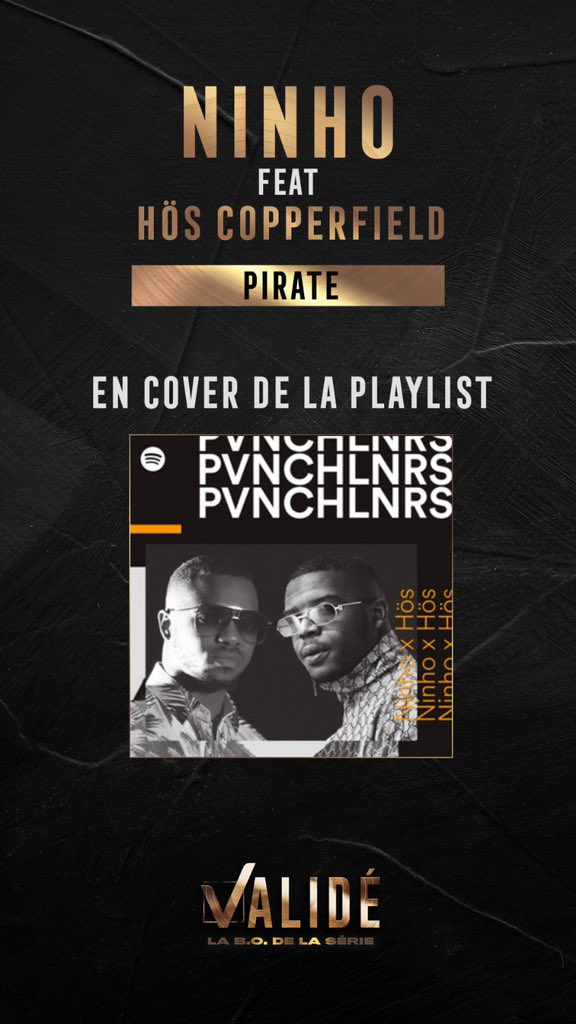 RomainConstant's tweet photo. ✔️ @ValideLaSerie @ninhosdt @hoscopperfield @spotifyfrance https://t.co/UtLQ36nu5T