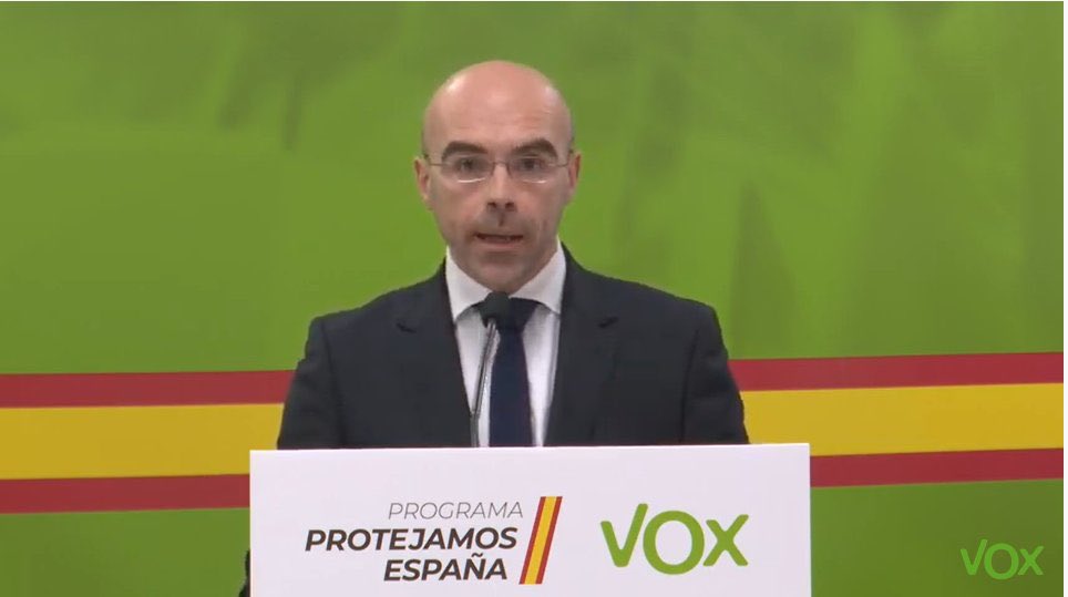 JoseRMolinaGonz's tweet photo. La presentación del #ProgramaVox #ProtejamosEspaña de #VOX @vox_es con @Santi_ABASCAL @ivanedlm @jlsteeg y @Jorgebuxade es #2 en #TENDENCiAS en @YouTubeEspanol #LaAlternativaVox @Isabelperezmoi1 @KettyGarat @joseramirezdel2 @fjc @eduardoinda @eltorotv @HorcajoXavier https://t.co/hV9TPyAiKM