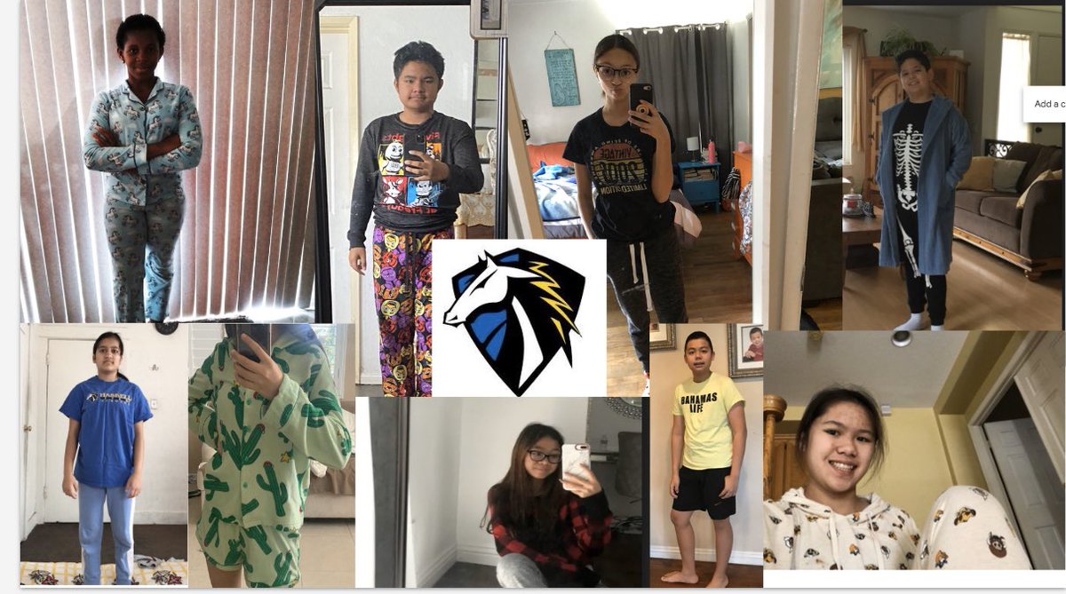 apecl22's tweet photo. Virtual Pajama Day today! https://t.co/uzdeFdNlxv
