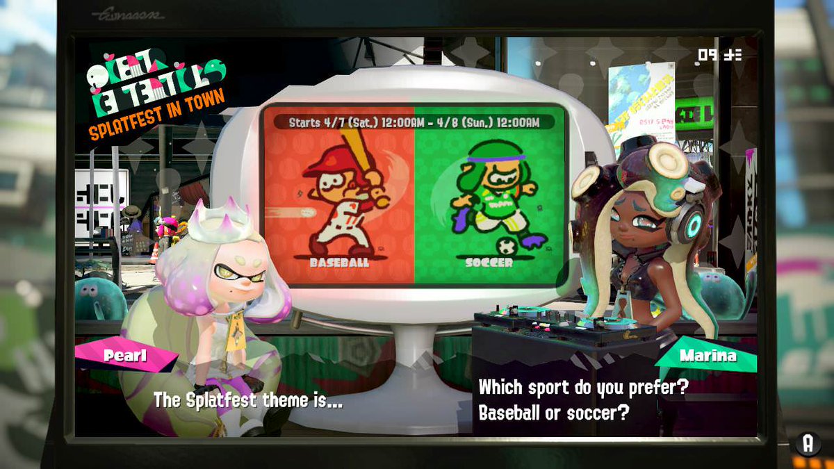 YumyYam2's tweet photo. Ojalá reactivaran las Festiluchas de Arms o los Festivales de Splatoon 2. Con el confinamiento, me animarían a volver a ambos juegos.
#Arms #PartyCrash #Splatoon2 #Splatfest https://t.co/GZOZbzFQMW