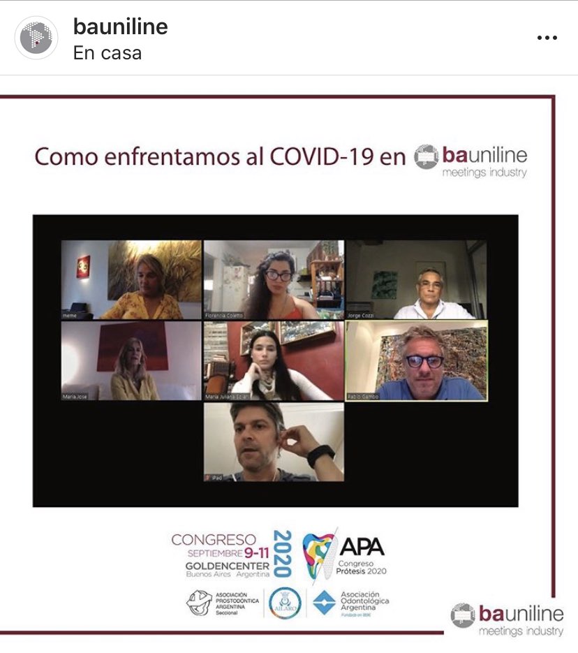 Meme_Lanzani's tweet photo. Seguimos trabajando en el Congreso #Protesis20 π¦· junto a @prostodonciaorg #YoMeQuedoEnMiCasa #SomosResponsables https://t.co/AHu2McwHDL