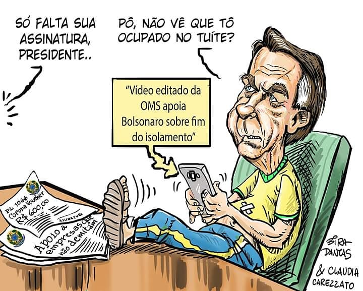 biradantas's tweet photo. ChargePolitica, ideia de #ClaudiaCarezzato. #Bolsominions #BozoFascista #FecharSTF #FecharCongresso #ForaBolsonaro #Quadrilha #corrupção #desgovernobolsonaro #btralhas #Milicia #bozonaro #jairbolsonaro #fascista #BolsonaroGenocida #CalaBocaBolsonaro #bolsonaroinfectado https://t.co/mvFuOyqZbJ