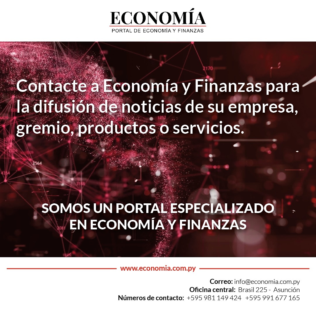 _economia_py's tweet photo. Somos un portal de noticias económicas y financieras.
Queremos conocer y difundir tus actividades empresariales, financieras y de servicios
¡Contactános! #EconomiaPy https://t.co/jDRi9t8ryW