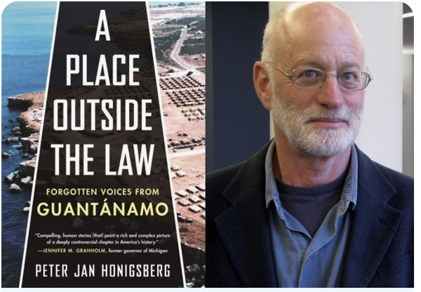 WitnessToGTMO's tweet photo. “A Place Outside the Law” by @usflaw Prof Peter Jan Honigsberg 

“This is the definitive account of what happened at #Guantánamo in all of its chilling &amp; horrifying detail." -Erwin Chemerinsky, dean &amp; Jesse H Choper Distinguished Prof of Law @BerkeleyLaw

https://t.co/AI6zjkihXh https://t.co/MKy0NAEIOW