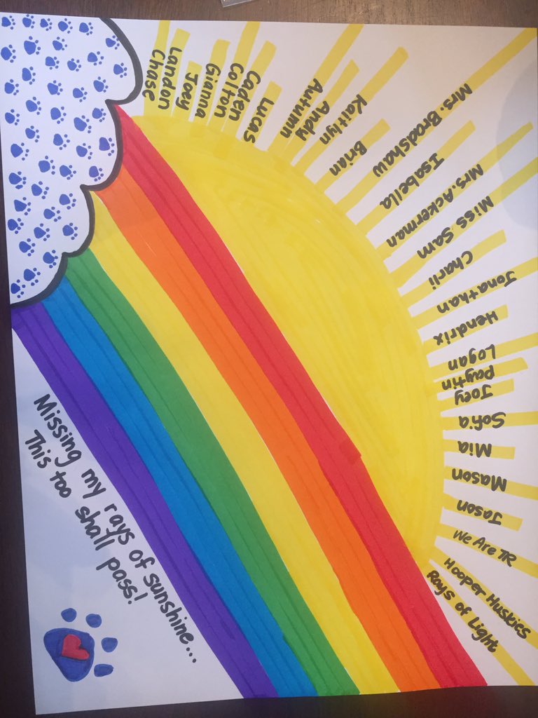 KinderKaren1's tweet photo. Missing my kindergartners, but I am SO PROUD of how they are rocking distance learning! @wearetrschools #WeAreTRSchoolsInspiration #TRSchoolsThisTooShallPass https://t.co/CCFQ4FElUY