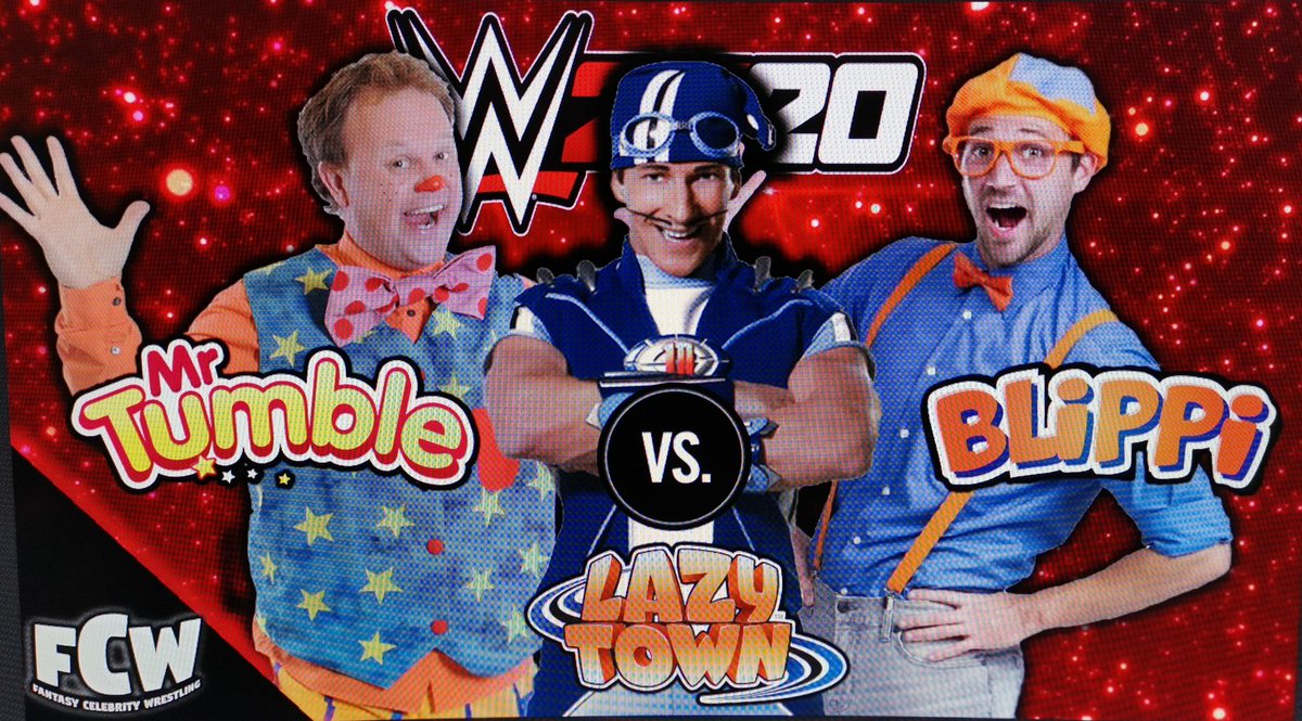 FantasyCelebrityWrestling (@fcwcaws) on Twitter photo Hey guys, new video going up in the next 30 mins! Check out fantasy Celebrity Wrestling on YouTube <a href="/CAWmunityWW/">CAWmunity Creations</a> <a href="/landon_woolsey/">Landon Woolsey</a> <a href="/WWEgames/">#WWE2K25</a> <a href="/wwe/">WWE</a> <a href="/YouTube/">YouTube</a> <a href="/ytcreators/">YouTube Creators</a> <a href="/BlippiOfficial/">Landin Voll</a> <a href="/MagnusScheving/">MagnusScheving</a> <a href="/lazytownOFP/">lazy town OFP</a> <a href="/_JustinFletcher/">Justin Fletcher</a> Hey guys, new video going up in the next 30 mins! Check out fantasy Celebrity Wrestling on YouTube <a href="/CAWmunityWW/">CAWmunity Creations</a> <a href="/landon_woolsey/">Landon Woolsey</a> <a href="/WWEgames/">#WWE2K25</a> <a href="/wwe/">WWE</a> <a href="/YouTube/">YouTube</a> <a href="/ytcreators/">YouTube Creators</a> <a href="/BlippiOfficial/">Landin Voll</a> <a href="/MagnusScheving/">MagnusScheving</a> <a href="/lazytownOFP/">lazy town OFP</a> <a href="/_JustinFletcher/">Justin Fletcher</a>