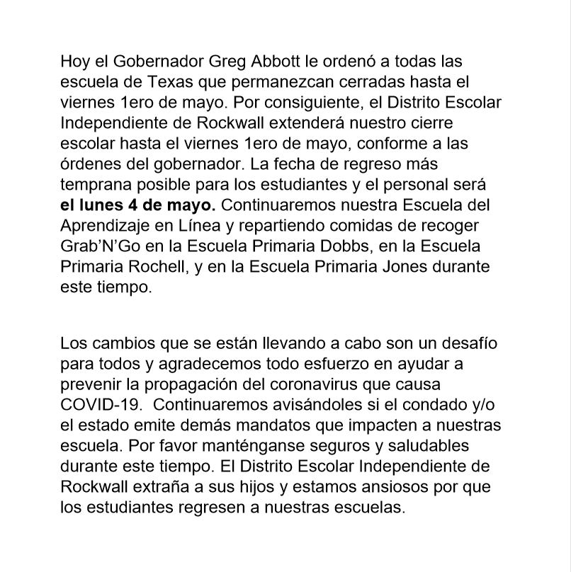 Rockwall ISD tweet media