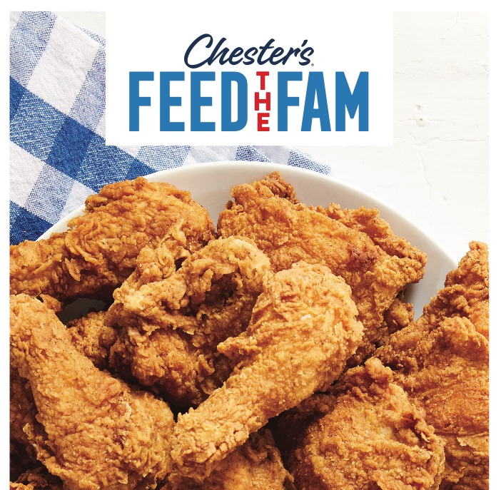 ChestersIntl's tweet photo. Join #thegreatamericantakeout TODAY and choose Chester’s. Support local business and get your favorite comfort food when you need it most. Check your local Chester’s for curbside pickup, delivery, and call-in services. #ChestersChicken
#CrispyFriedCurbside #OpenforChicken https://t.co/X6ahV5o699