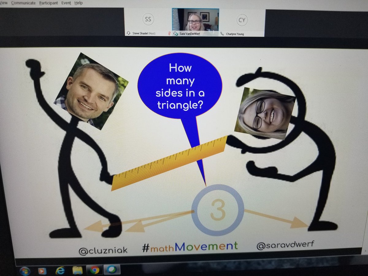 ABBerry's tweet image. Love, love, love this #mathMovement from @saravdwerf and @cluzniak