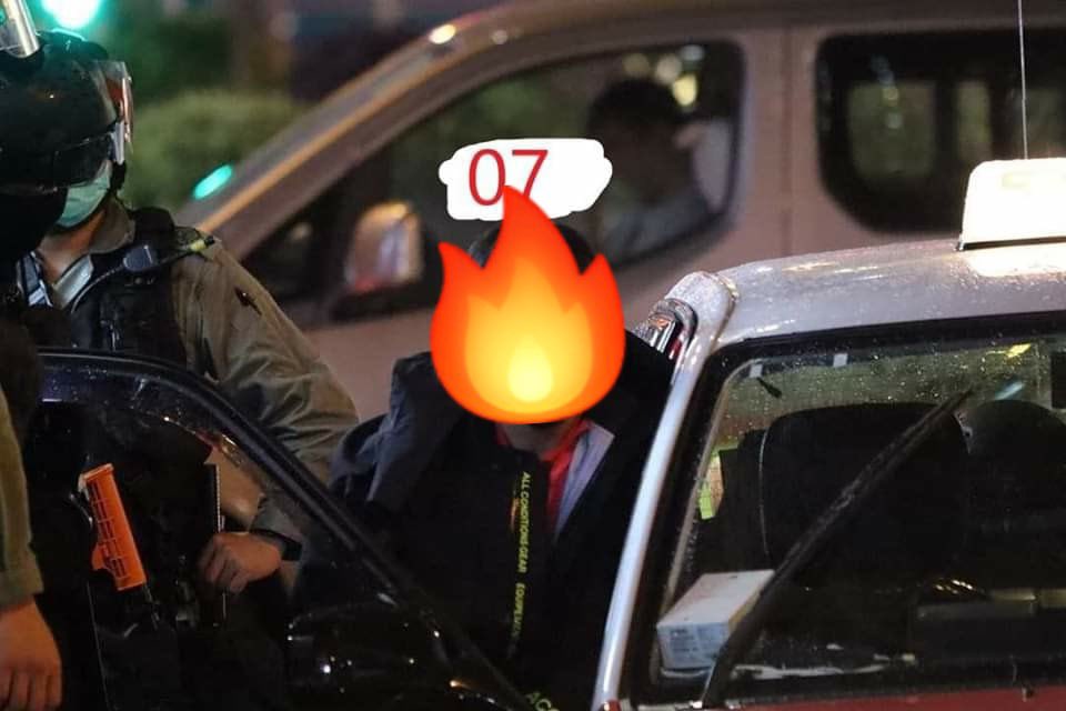 redwallpusher's tweet photo. 香港沦陷区：昨晚旺角 
2140 鴉蘭街近彌敦道4人(3男1女)被捕
#MKN05 歐xx 朋友跟進
#MKN06 廖xx 律師跟進
 #MKN07 符XX 朋友跟進
#MKN08 (女) 吳XX 已有朋友跟進
🛑認人🛑要名🛑 https://t.co/Wywot1qw2m