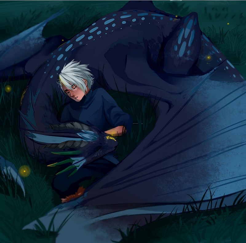 YarunoGl's tweet photo. Today is pet day in the Webtoon spirit week, so I think Lyth deserves some extra love today!

Lyth is more than just a pet to Juka, but he's definitely the best boy! 

#WEBTOONSpiritWeek #WebtoonCanvas #Glacias https://t.co/qLOeS2kyNf