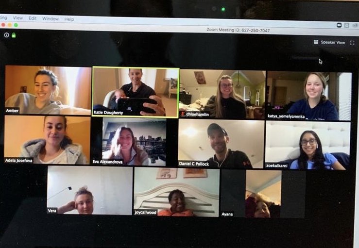 Getting the gang back together! 
Great to connect with the Terps around the world today, including the newest addition to the gang 4-week old Will. #TerpTennis #TerpFamily