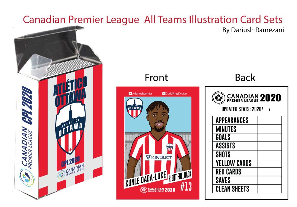 dariushcomics's tweet photo. Kunle Dad-Luke
@atletiOttawa
These cards will enable you to creat a personalize archive by filling out the back of cards after each game 🇨🇦⚽️ #illustrationcardidea
#CanPL #canpl2020 #cpl2020 @Atleti_613 @AtletiOttShan https://t.co/az0CdG7R3i