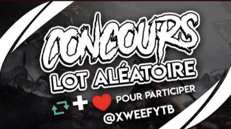 XweefConcours's tweet photo. [#CONCOURS FLASH]

2 GAGNANTS REPARTIRONT AVEC LEUR KDO SURPRISE 😍

☞ Retweet ce post 

☞ Follow @XweefConcours &amp; @Washedcrew

👉🏼 Mentionne un(e) ami(e) pour lui partager ce concours 🍀

Le tirage sera effectué vendredi ! 🎁 https://t.co/fx2Rct9m3M