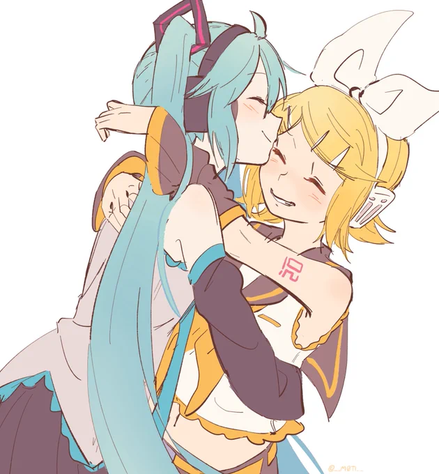 ミクリン落描き 
