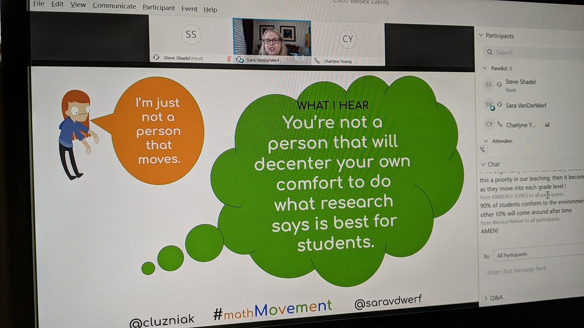 sveit's tweet image. Are we listening to the research? Thanks for the nudge @saravdwerf  #mathMOVEMENT #NCSM20