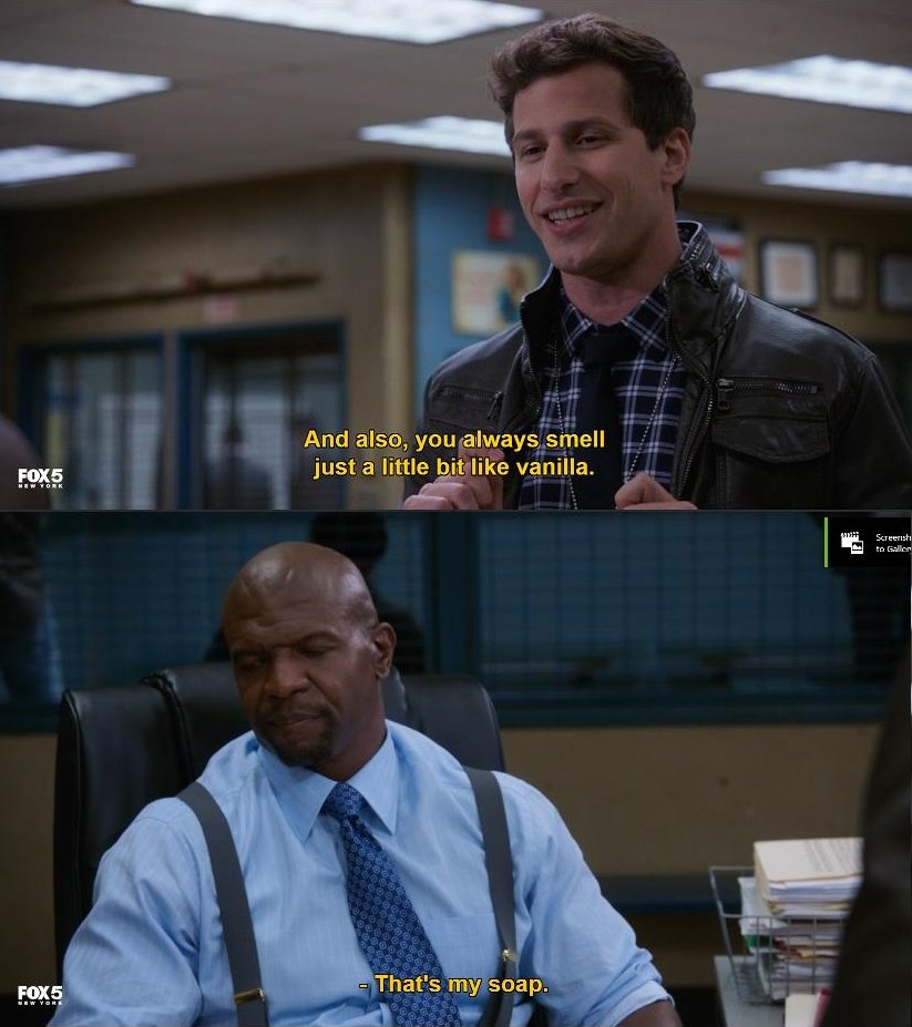 WholesomeMeme's tweet photo. #wholesomeathome 
what tv shows are yall watching? right now George is watching the Brooklyn 99 https://t.co/Fw6sm1Ghhw