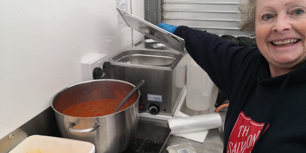 Rhona Baillie OBE (@rhonappwh) on Twitter photo So encouraged by the partnership working to feed our local communities at this challenging time .We are providing food with <a href="/salvationarmyuk/">The Salvation Army</a> Govan branch for 70 people❤️Yesterday’s menu included chilli from <a href="/HiltonGlasgow/">Hilton Glasgow</a> and soup and baked potatoes from the hospice kitchen.👏🏻 So encouraged by the partnership working to feed our local communities at this challenging time .We are providing food with <a href="/salvationarmyuk/">The Salvation Army</a> Govan branch for 70 people❤️Yesterday’s menu included chilli from <a href="/HiltonGlasgow/">Hilton Glasgow</a> and soup and baked potatoes from the hospice kitchen.👏🏻