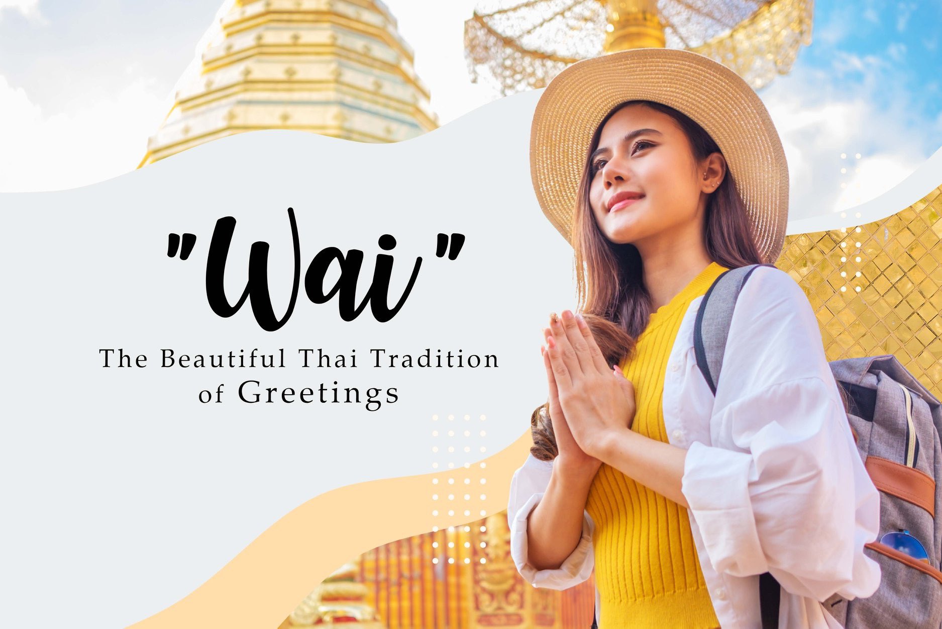 AmazingThailand on Twitter: "🙏 Wai - The Beautiful Thai Tradition of ...