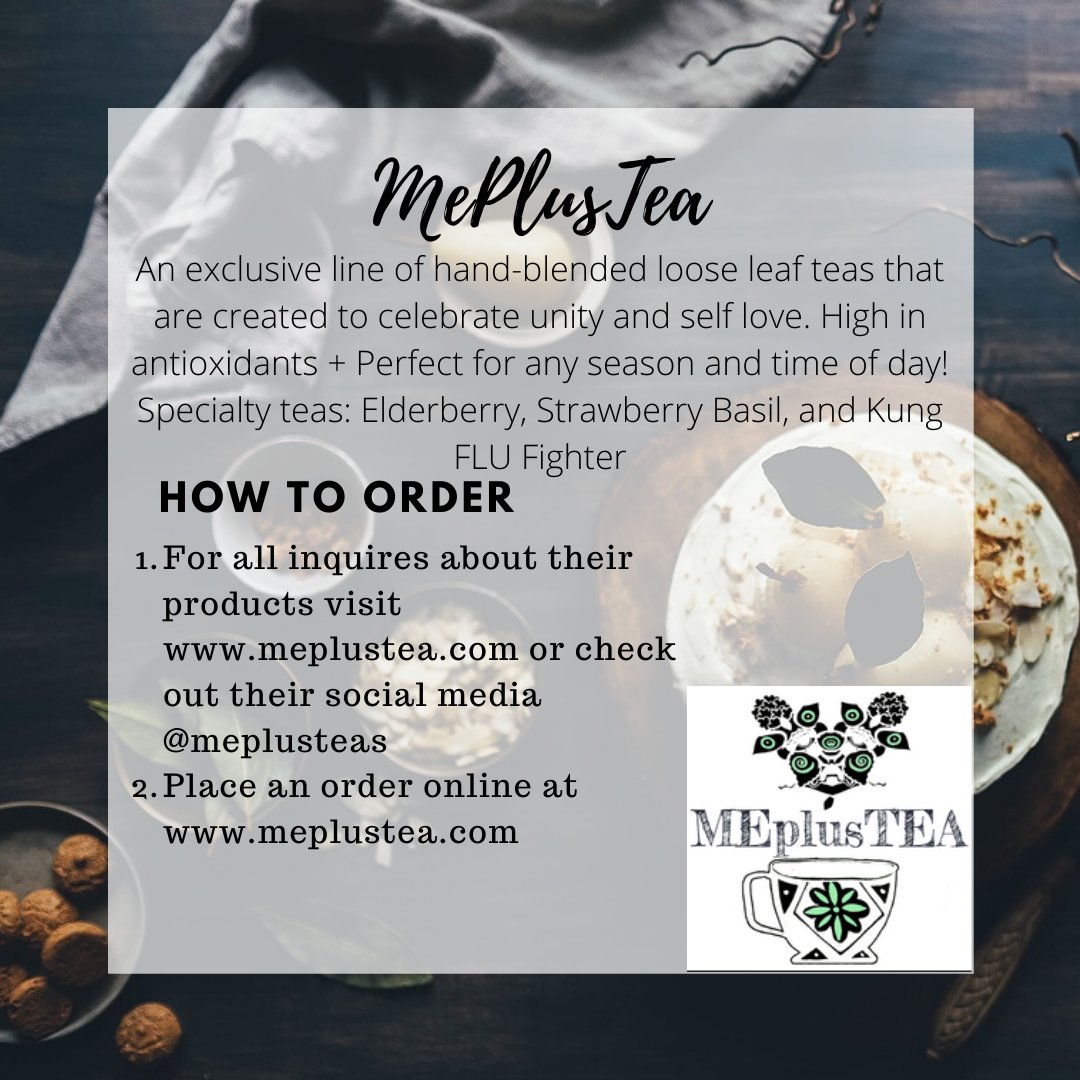 What's tea? Check out MEplusTEA that provides tea perfect for any season!