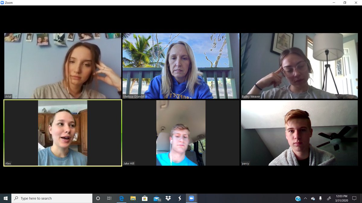 MistyGrandel's tweet photo. I have a love/hate relationship with @zoom_us. Love that I get to see my students and colleagues. Hate that they get to see me. #whysoawkward #justkeepteaching @FordlandEagles https://t.co/sP9I9N0Tno