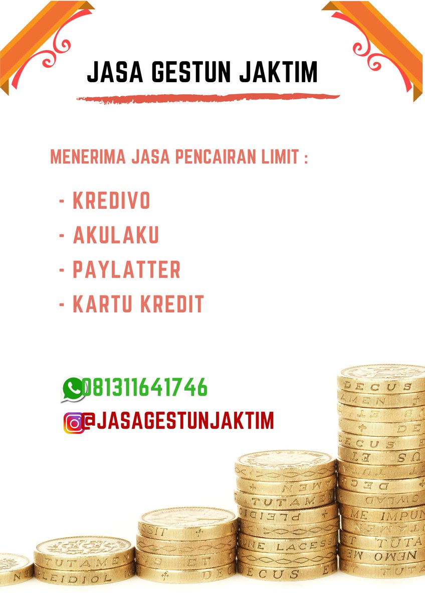 Yudi9191's tweet photo. Buat temen2 yang butuh dana dadakan, yuk cariin aja limit kredivo, akulaku dan paylatter bisa wa 081311641746
#jasagestun #pencairanlimit #gestunjaktim https://t.co/Sj3AJheWlZ