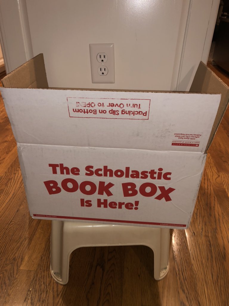 GoldnerKelly's tweet photo. My March Scholastic Book Order arrived after Ohio Schools closed for Covid-19. Delivering books to my kinder students who placed an order was the perfect thing to do today! #readingelementary #kindergartenrocks #smilesfordays https://t.co/4L28oiijMr