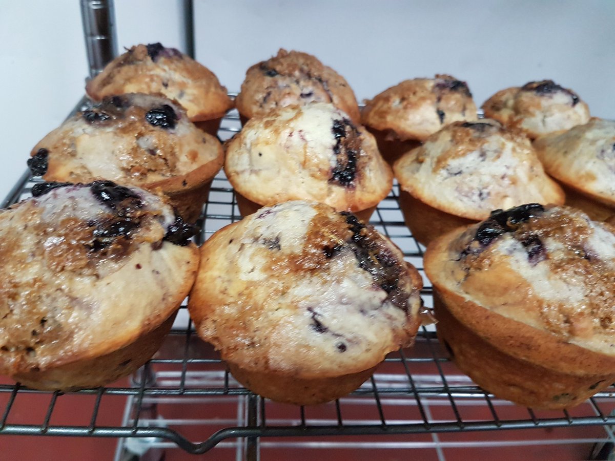 GoldenBrookss's tweet photo. Helping out doing a #nightbake 
#berryburst #muffins, #date #filled #cookies, #cinnamonrolls and #oatmeal #chocolate #chip #cookies. https://t.co/auqaw5zQj7