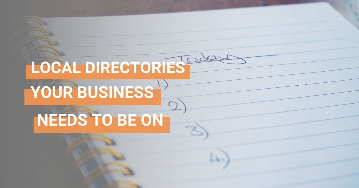 What is a task you can make sure to do during slower times for your business?

Check out the local directories you need to make sure your business is on!

bit.ly/3bqhbUr 

#LocalDirectories #LocalBusiness