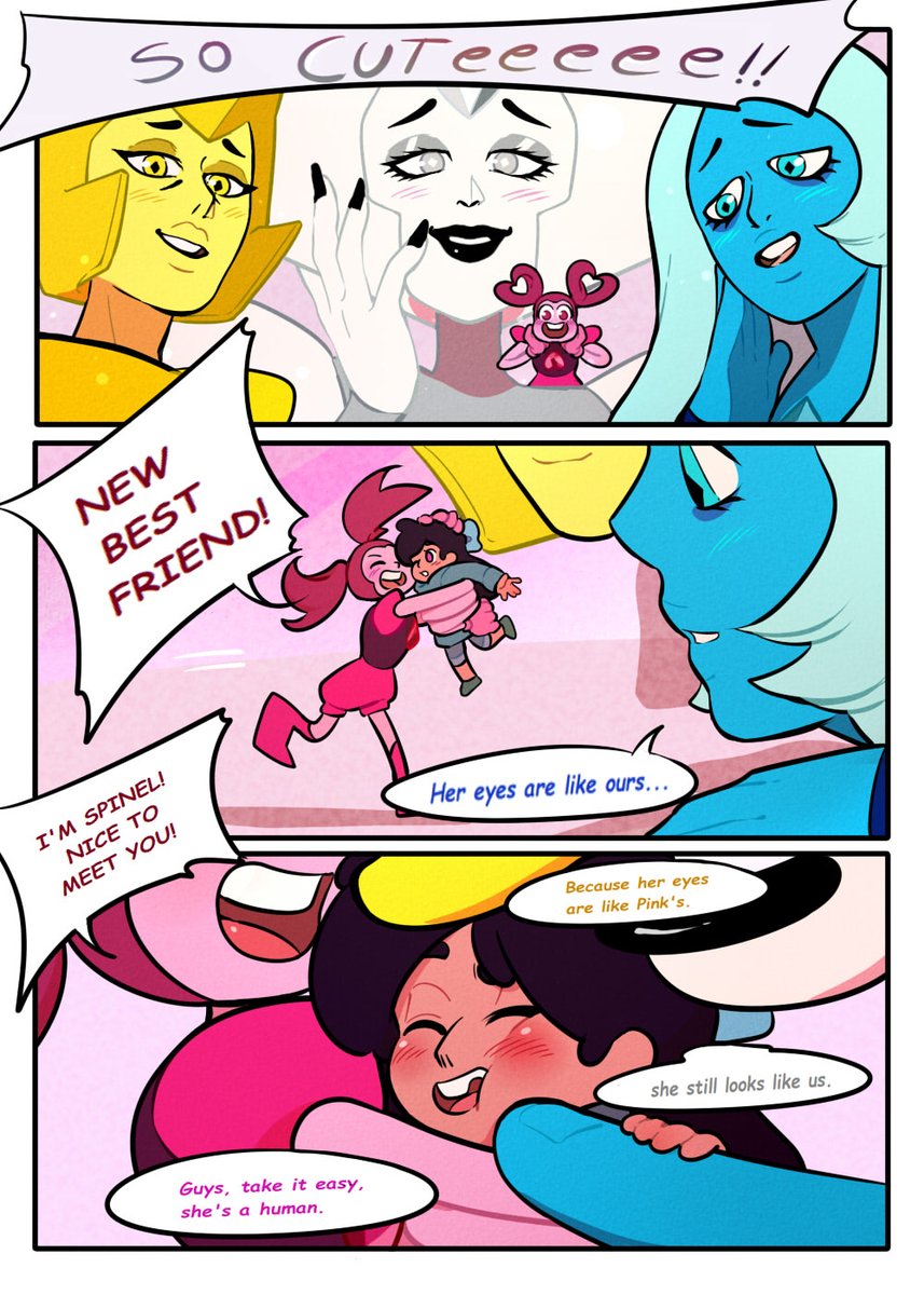 Meeting Spinel and the Diamonds!

#StevenUniverse #StevenUniverseFuture #Stevonnie