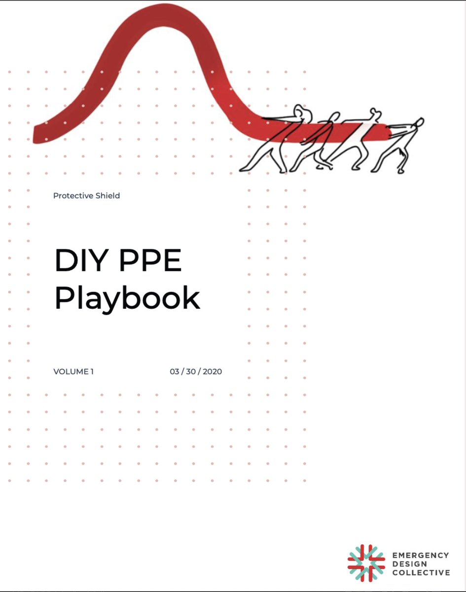 EmergDesign's tweet photo. Make PPE today - a playbook for makers and manufacturers to ramp up clinical PPE using one of three tested and vetted designs: https://t.co/l352ABVzmm
Please share, iterate, and send feedback!
#PPE #makeppe #COVID19 #Maker https://t.co/3WqfoEfIyn