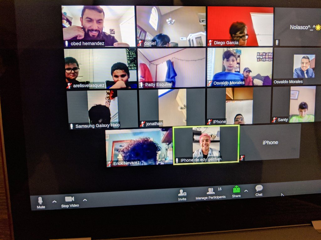 Coach_Obed's tweet photo. Muchas gracias @peribrambi7 por haber estado en la vídeo conferencia con mi equipo. Excelente consejos!
Thank you @peribrambi7 for joining my team &amp; I in our Zoom meeting tonight. Very valuable information for developing players. @fcjuarezoficial
#tipsfromapro #StayAtHome #epsurf https://t.co/I6YmslXbVS