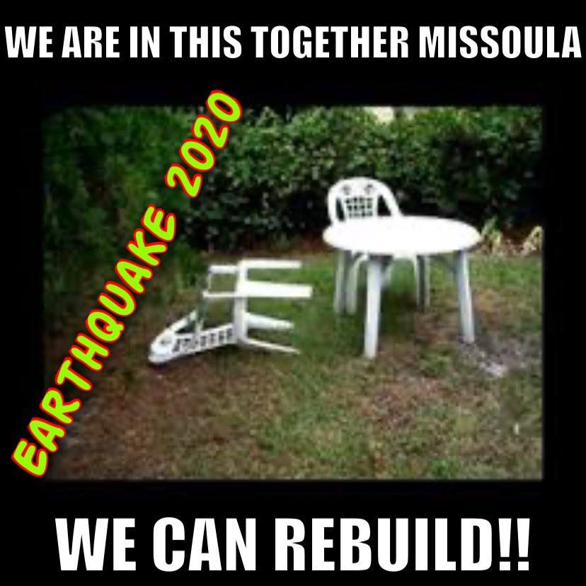 Irishpub's tweet photo. If we stay strong Missoula, we will get through this!! 💪💪 https://t.co/GEeaYyWKHx