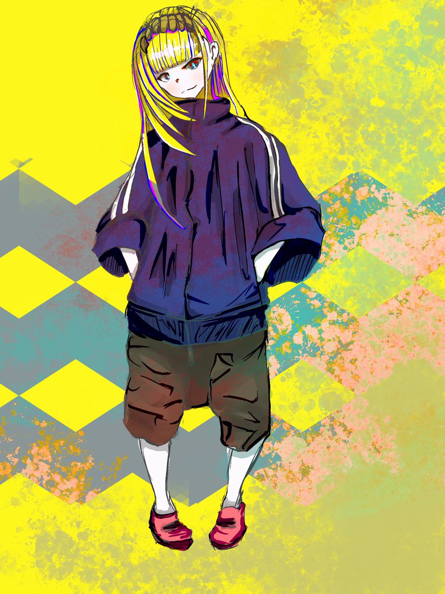 東雲ちひろ スポーティーな彼女 おしゃれな服を見つけたので それを着せてみました イラスト イラスト好きと繋がりたい スポーティー 絵師さんとつながりたい