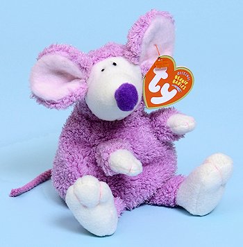 2004 Ty Beanie Baby RATZO Purple Rat Stuffed Plush Animal Toy for sale online