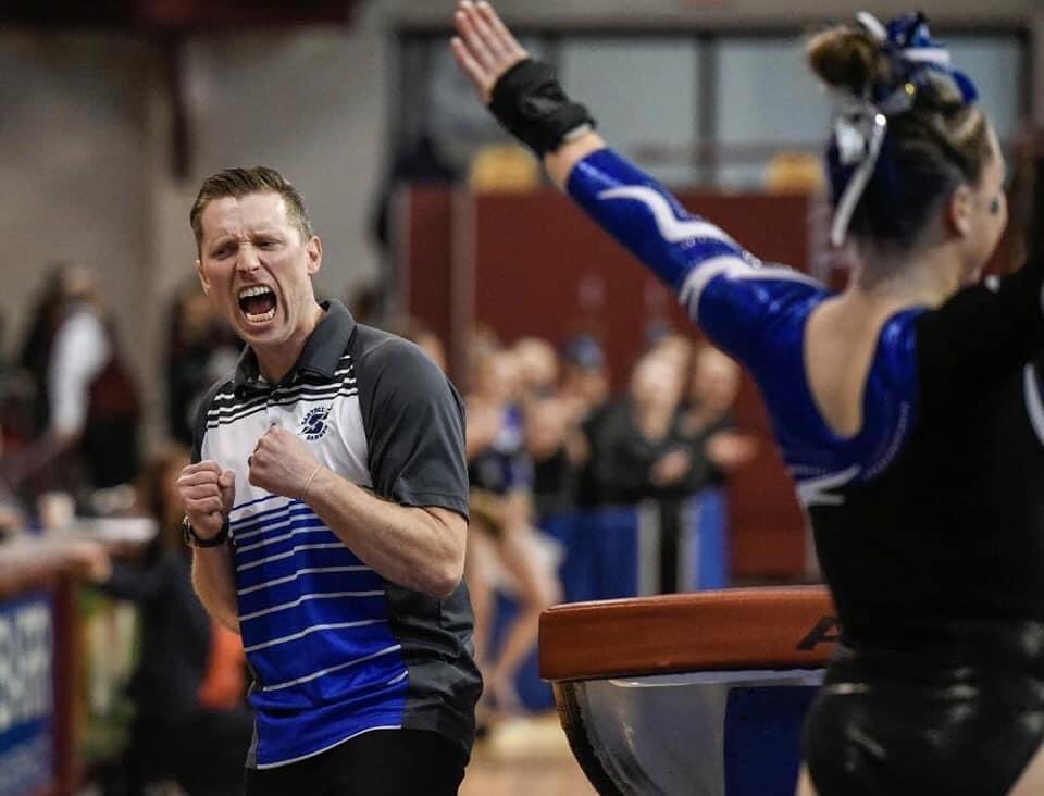 TylerLaBonne's tweet photo. Challenge Accepted! Once you’re nominated you have 24 hours to respond or you donate $20 to local charity. You then nominate 4 coaches. You have to post a picture of you coaching.   @BIG_QUiiNN   @MahtomediGym   @CardsGymnastics   @abbyweber7 https://t.co/qMI3pwKPNQ