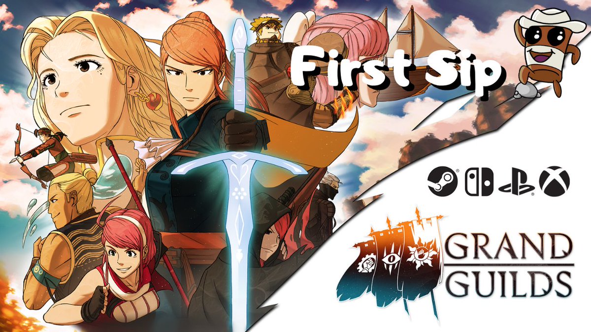 SipRead's tweet photo. @Drix_Studios new game #GrandGuilds does it live up to its name? Have a read and see what you think of this hybrid Tactical/Deckbuilding RPG

By @SirhcAndAr0n 
https://t.co/ctpHKkYQ6i https://t.co/0D3dxfd6Mv