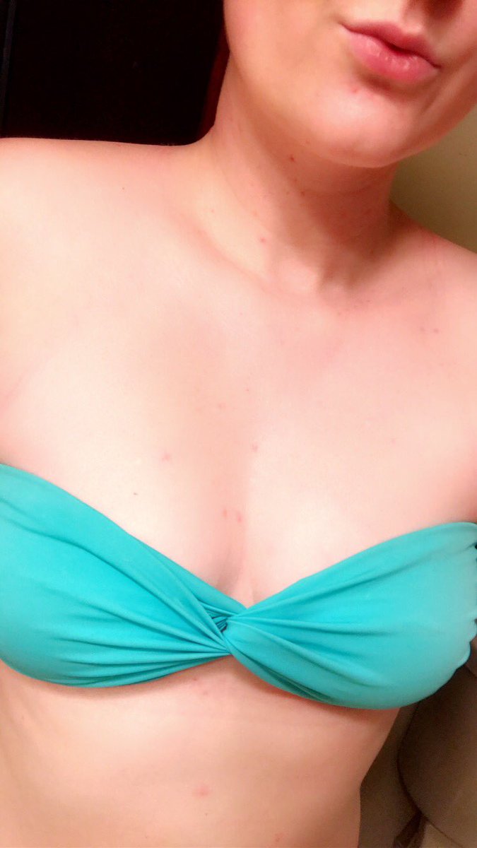 tinamonroe30's tweet photo. Trying on my new bathing suit top. Who likes it? #summerfun #hotstuff https://t.co/26cuJNUBmn