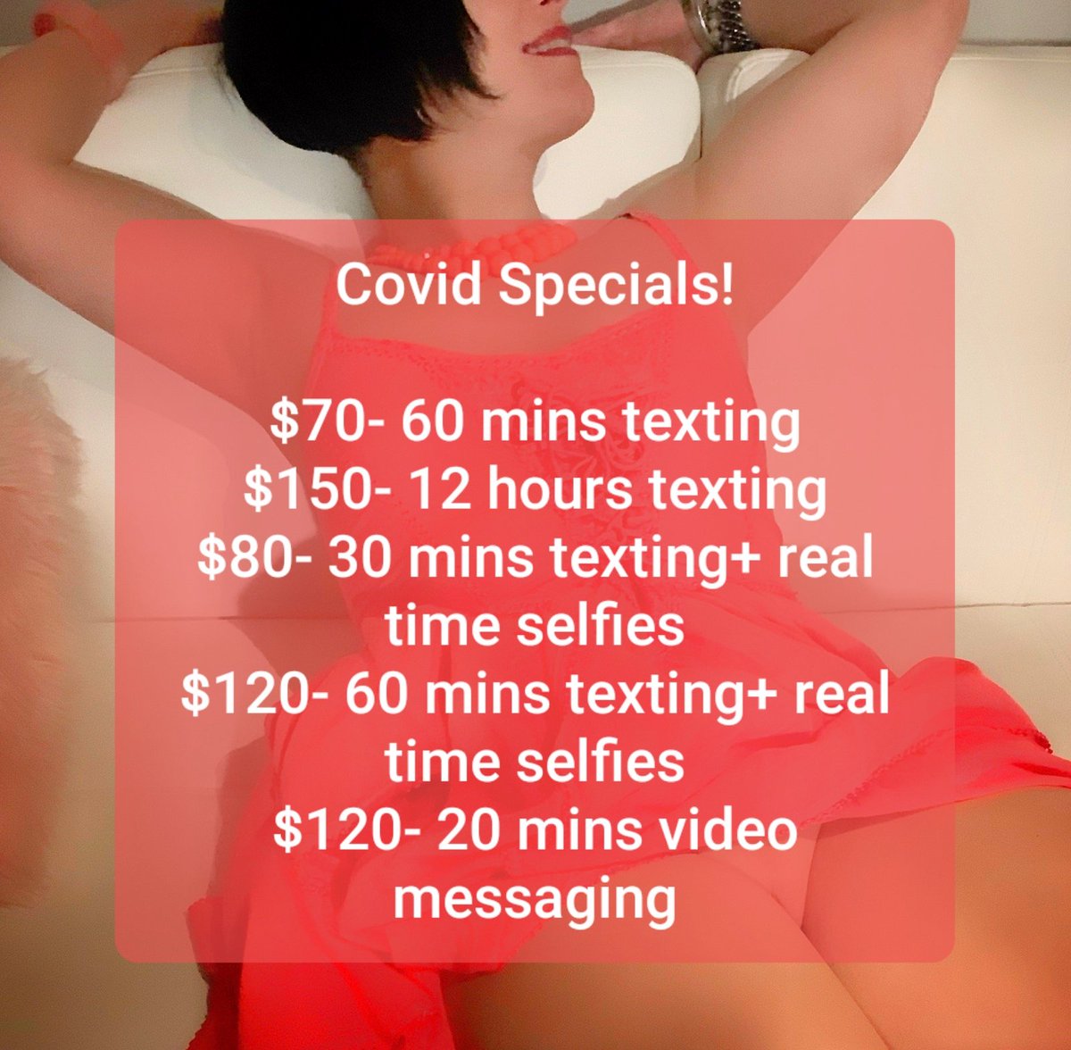 BrandyRoseTO's tweet photo. Check out my Covid specials!
Would love to hear from you! DM me for details:)
#covid19toronto #torontocompanion https://t.co/XbzOs5EzhC