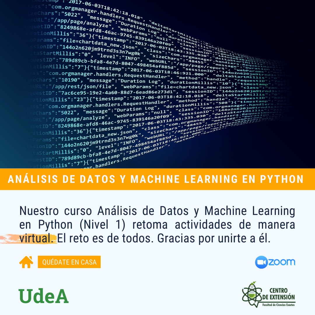 pipetaossa's tweet photo. Es un reto de todos superar la crisis y seguir adelante. Por eso la @FCENUdeA y su @ExtensionExacta migran a la virtualidad su oferta en educación continua. La invitación es a continuar 👏😁
@ruizjosedavid @UdeA @zuluagajorge @CarlosADuqueE @Mangle_Blanco @dorangelah https://t.co/iS9LijPSIl
