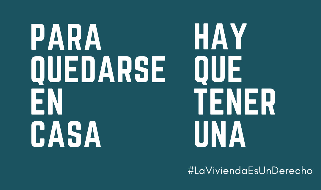 HIC_AL's tweet photo. 📢 ¡Para quedarse en casa, hay que tener una!

Frente a la pandemia del #COVID19 algunos países han hecho un llamado a la población para que se queden en casa, sin embargo, ¿qué pasará con las personas que no cuentan con este #DDHH? 🤔 (1/3)

#LaViviendaEsUnDerecho https://t.co/a9iTRyn2r8