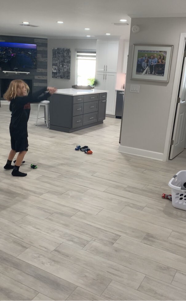 Coach_O_Calusa's tweet photo. Day 1 of Distance Learning PE! March Madness Laundry Basket(ball) Challenge. #FlamingosLearnAtHome #distancelearning @CalusaES @DianneSchreiber @ericsternPE @aschneider36 @denisemede @TiradoEileen https://t.co/w3ZL25YLHy