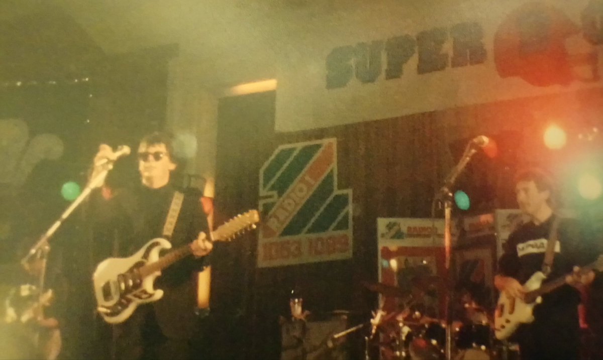 SEJenks's tweet photo. Just found an old photo of a @BBCR1 gig with @MikeReadUK and his band the #Rockolas from the 1980s. Anyone know the event? https://t.co/PItpXBPXc8