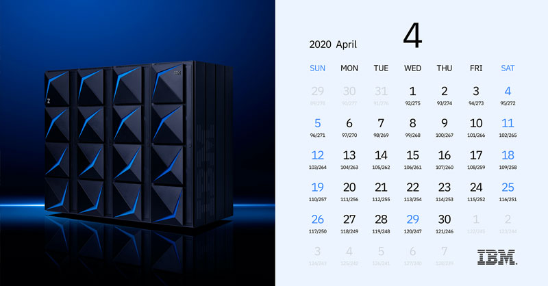 日本ibm V Twitter Ibmz 特製 年カレンダー壁紙プレゼント 新しいスタートの春 Pcの壁紙もリフレッシュしませんか プロジェクトの日数把握に便利なジュリアンデート付きカレンダー壁紙を無料配布中 4月から壁紙のデザインも新しくなりました
