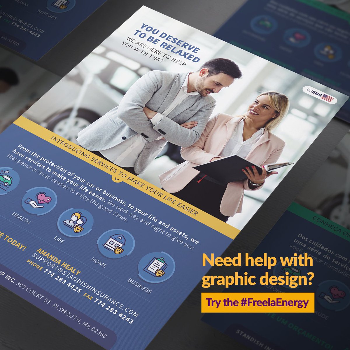 FreelaEmCasa's tweet photo. 🚀 Social media, ads, logo design, websites and much more. Get your estimate in Brazilian Real (BRL) and save 80% of your 💵 budget! Take a look at 📱 https://t.co/P1hEgGSsml!

#freelathome #design #graphicdesign #logo #socialmediamarketing #googleads #standishinsurance https://t.co/1anpqsl8TP